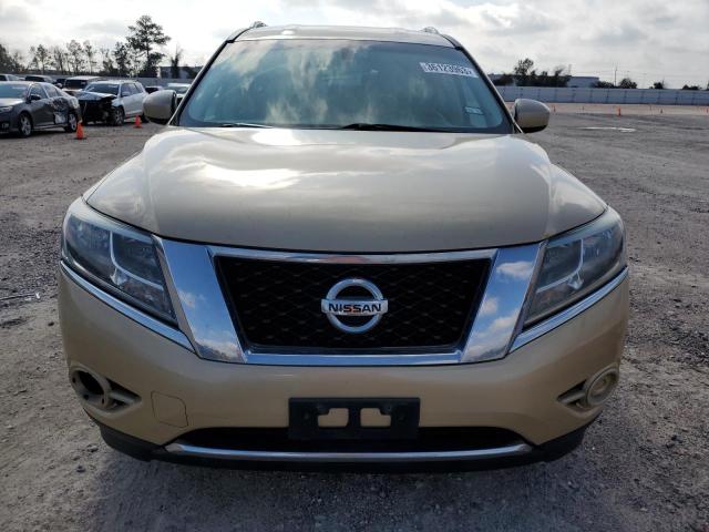 5N1AR2MM3DC656065 - 2013 NISSAN PATHFINDER S TAN photo 5