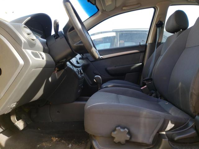 KL1TD566X7B047648 - 2007 CHEVROLET AVEO BASE YELLOW photo 7