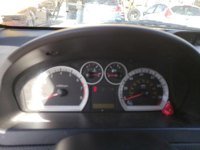 KL1TD566X7B047648 - 2007 CHEVROLET AVEO BASE YELLOW photo 9