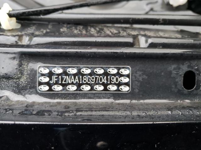 JF1ZNAA18G9704190 - 2016 TOYOTA SCION FR-S CHARCOAL photo 12