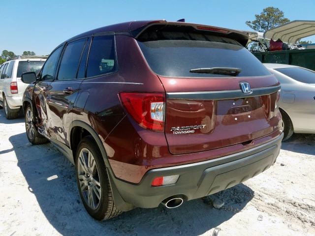 5FNYF7H50KB003396 - 2019 HONDA PASSPORT EXL  照片 3