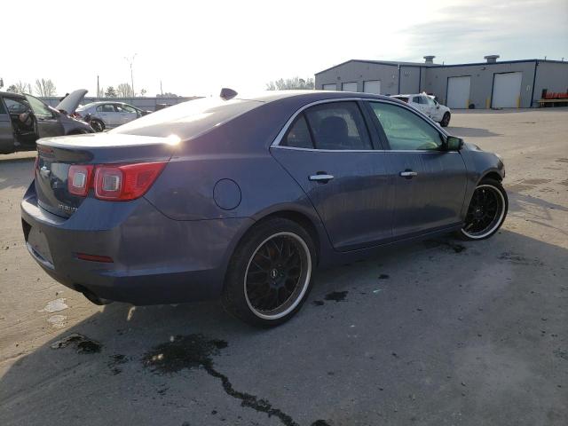 1G11H5SA5DF330258 - 2013 CHEVROLET MALIBU LTZ ლურჯი ფოტო 3