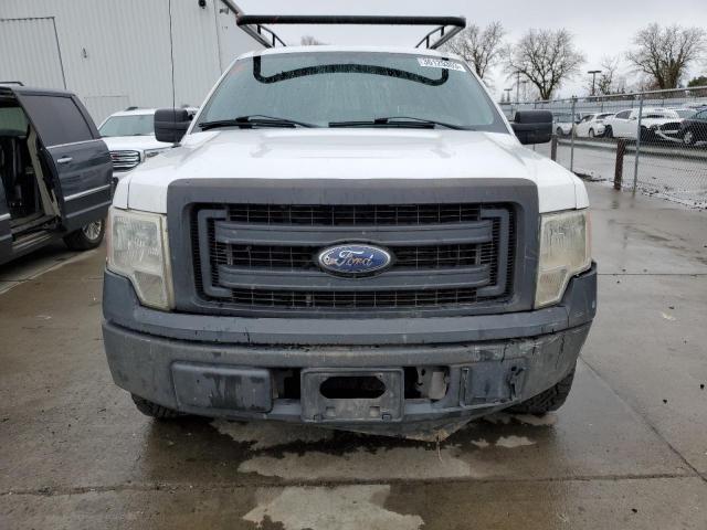 1FTFX1CF9DKG33862 - 2013 FORD F150 SUPER CAB WHITE photo 5