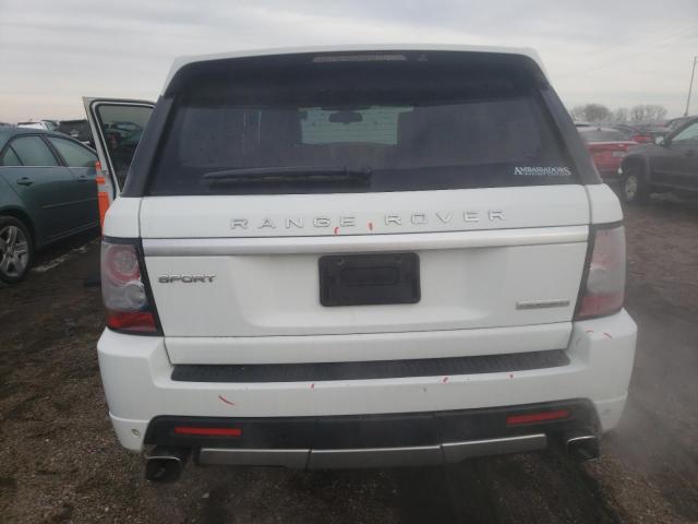 SALSH2E44DA795507 - 2013 LAND ROVER RANGE ROVE SC WHITE photo 6