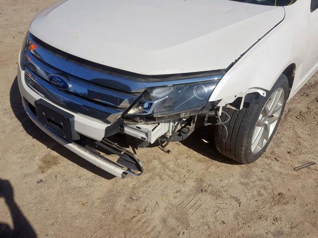 3FAHP0JG8CR141645 - 2012 FORD FUSION SEL  photo 9