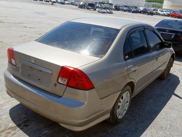 2HGES16574H513127 - 2004 HONDA CIVIC LX  photo 4