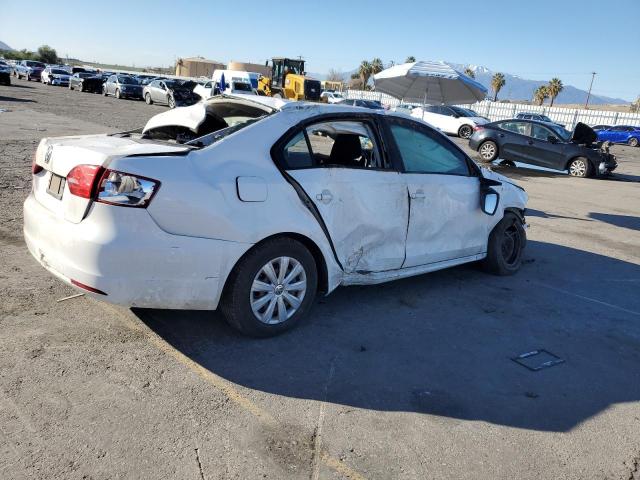 3VW1K7AJ1EM374620 - 2014 VOLKSWAGEN JETTA BASE WHITE photo 3