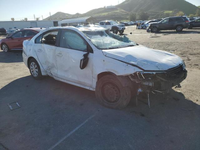 3VW1K7AJ1EM374620 - 2014 VOLKSWAGEN JETTA BASE WHITE photo 4