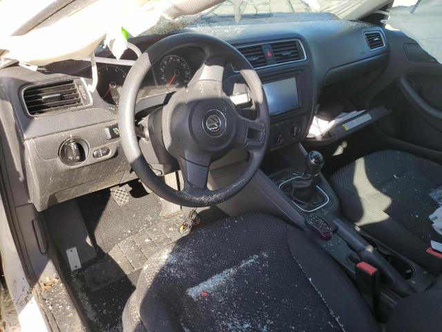 3VW1K7AJ1EM374620 - 2014 VOLKSWAGEN JETTA BASE WHITE photo 8