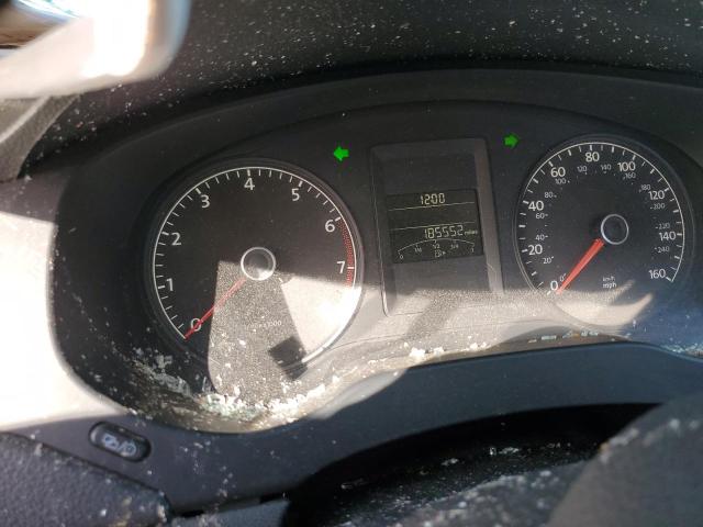 3VW1K7AJ1EM374620 - 2014 VOLKSWAGEN JETTA BASE WHITE photo 9