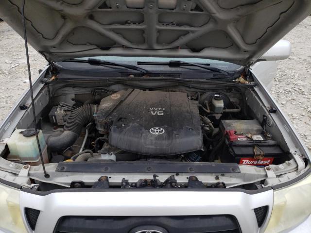 5TEUU42NX5Z064317 - 2005 TOYOTA TACOMA ACCESS CAB ვერცხლისფერი ფოტო 11