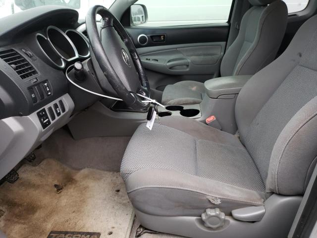 5TEUU42NX5Z064317 - 2005 TOYOTA TACOMA ACCESS CAB ვერცხლისფერი ფოტო 7
