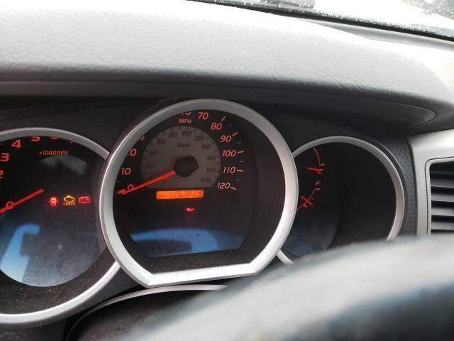 5TEUU42NX5Z064317 - 2005 TOYOTA TACOMA ACCESS CAB ვერცხლისფერი ფოტო 9