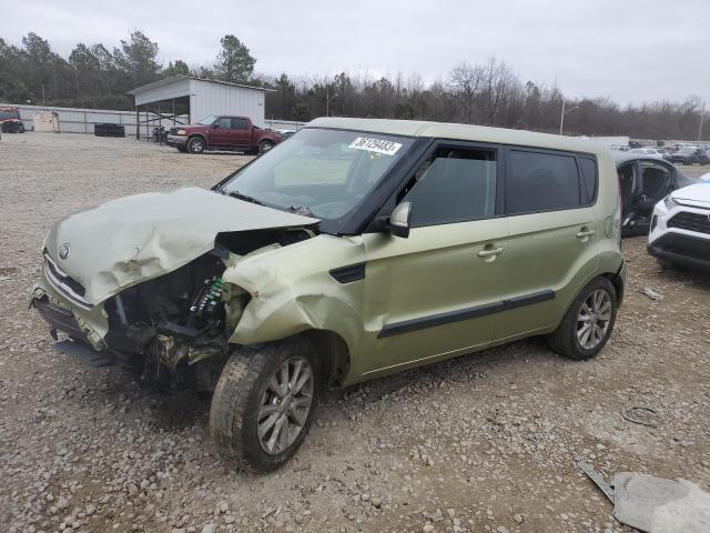 KNDJT2A61D7602932 - 2013 KIA SOUL + GREEN photo 1