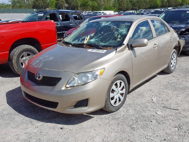 1NXBU40E39Z050571 - 2009 TOYOTA COROLLA BASE  照片 2