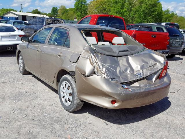 1NXBU40E39Z050571 - 2009 TOYOTA COROLLA BASE  照片 3