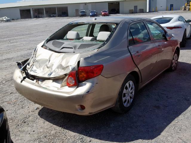 1NXBU40E39Z050571 - 2009 TOYOTA COROLLA BASE  照片 4