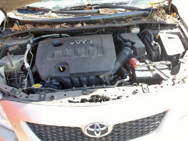 1NXBU40E39Z050571 - 2009 TOYOTA COROLLA BASE  照片 7