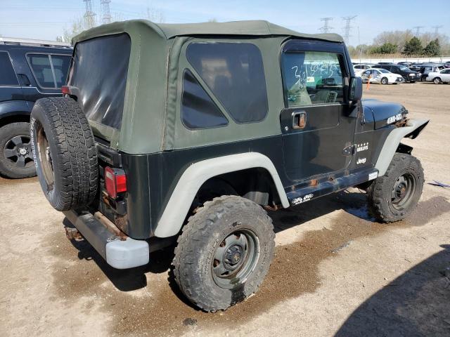 1J4FA39S25P310169 - 2005 JEEP WRANGLER X GREEN photo 3