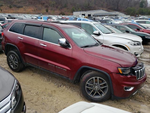 1C4RJFBG0HC756407 - 2017 JEEP GRAND CHER LIMITED MAROON photo 4