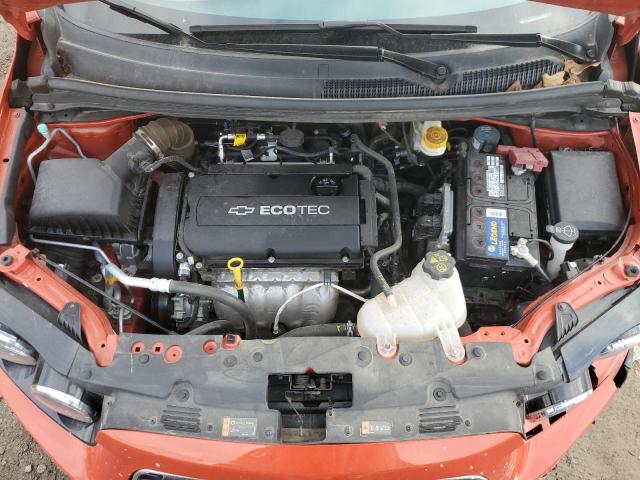 1G1JA6SH1C4131841 - 2012 CHEVROLET SONIC LS ORANGE photo 11