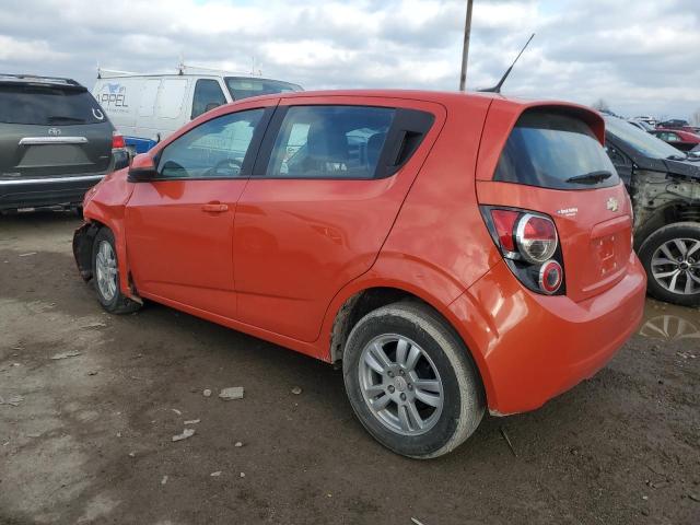 1G1JA6SH1C4131841 - 2012 CHEVROLET SONIC LS ORANGE photo 2