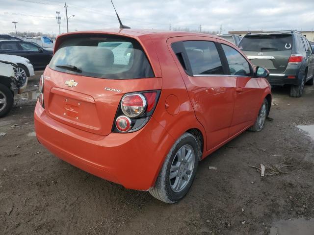 1G1JA6SH1C4131841 - 2012 CHEVROLET SONIC LS ORANGE photo 3