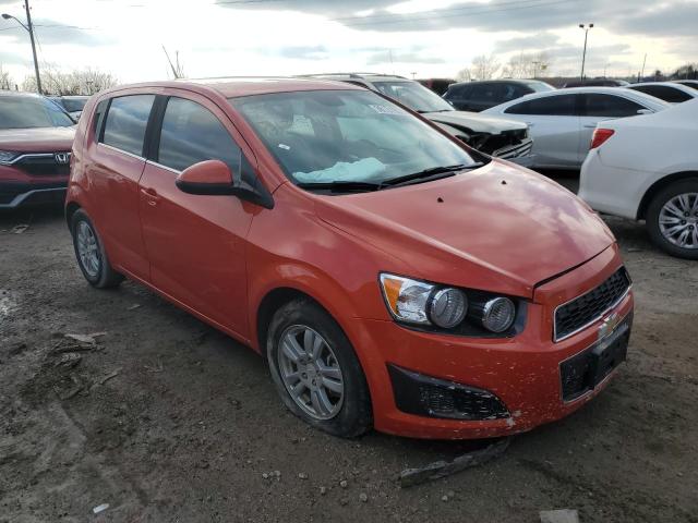 1G1JA6SH1C4131841 - 2012 CHEVROLET SONIC LS ORANGE photo 4