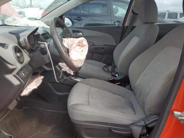 1G1JA6SH1C4131841 - 2012 CHEVROLET SONIC LS ORANGE photo 7