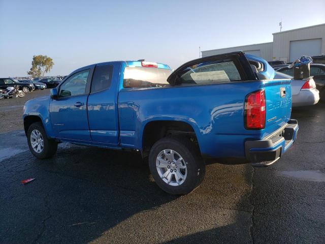 1GCHSCEA5N1257494 - 2022 CHEVROLET COLORADO LT BLUE photo 2