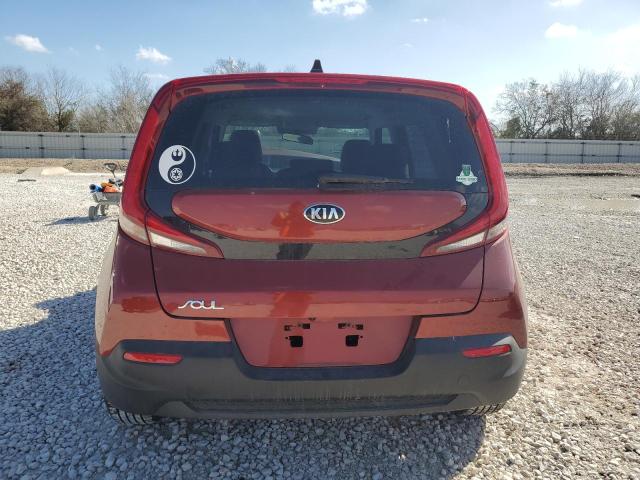 KNDJ23AU0L7092563 - 2020 KIA SOUL LX ORANGE photo 6