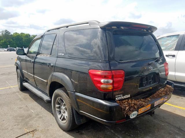 5TDZT38A74S211700 - 2004 TOYOTA SEQUOIA LIMITED  photo 3