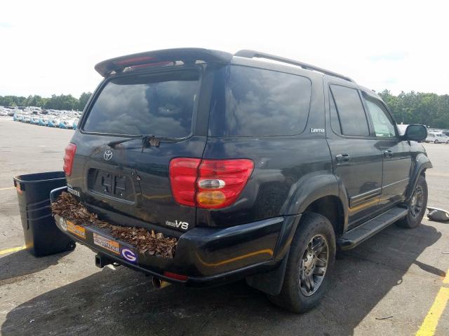 5TDZT38A74S211700 - 2004 TOYOTA SEQUOIA LIMITED  photo 4