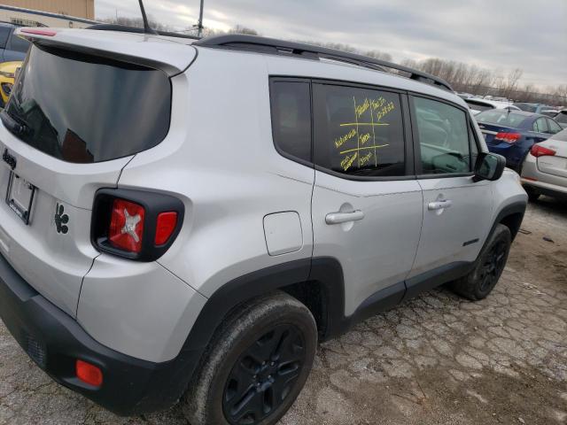 ZACCJBABXJPH79800 - 2018 JEEP RENEGADE SPORT Արծաթագույն լուսանկար 3