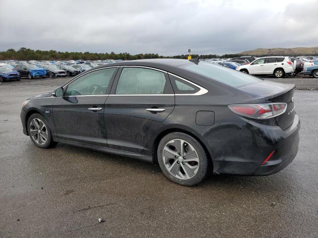 KMHE14L22KA093118 - 2019 HYUNDAI SONATA PLUG-IN HYBRID BLACK photo 2