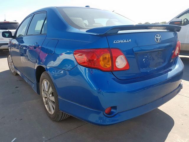 2T1BU4EE9AC516390 - 2010 TOYOTA COROLLA BASE  照片 3