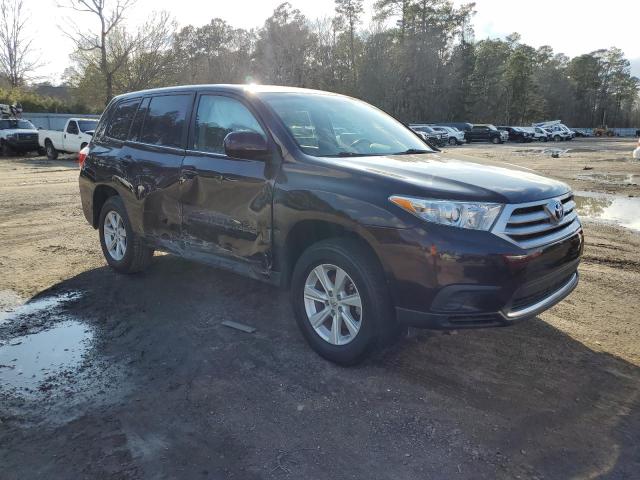 5TDZA3EH6DS033625 - 2013 TOYOTA HIGHLANDER BASE أرجواني صورة 4