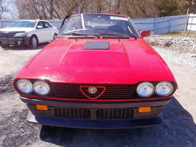 ZARAA669XF1007122 - 1985 ALFA ROMEO GT V6 2.5  photo 9