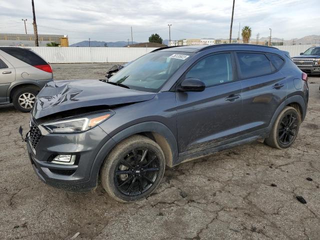 KM8J33AL4KU925118 - 2019 HYUNDAI TUCSON LIM GRAY photo 1