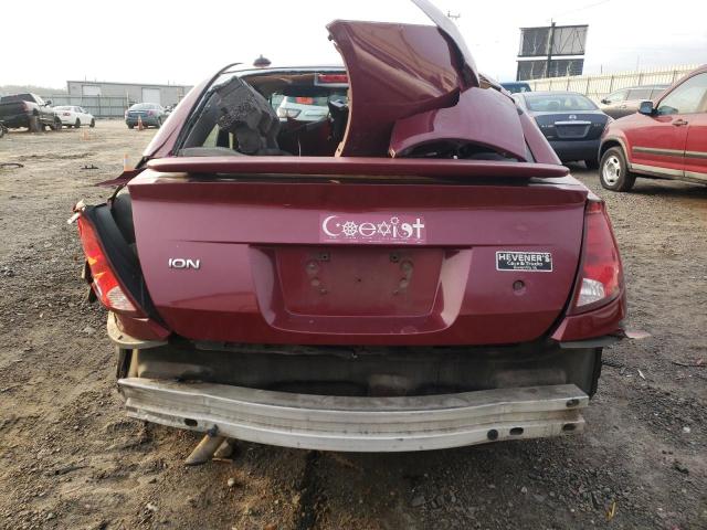1G8AZ52F94Z115488 - 2004 SATURN ION LEVEL 2 MAROON photo 6
