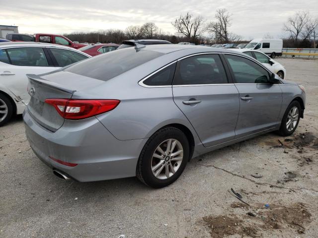 5NPE24AF0HH533345 - 2017 HYUNDAI SONATA SE GRAY photo 3