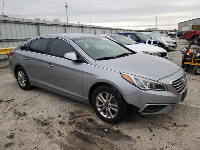 5NPE24AF0HH533345 - 2017 HYUNDAI SONATA SE GRAY photo 4