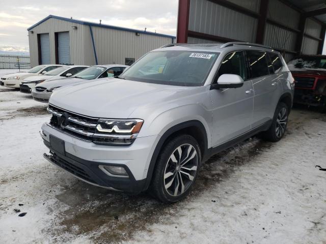 1V2NR2CA0KC587506 - 2019 VOLKSWAGEN ATLAS SEL PREMIUM SILVER photo 1