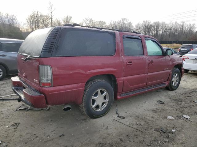 1GKFK66U14J211438 - 2004 GMC YUKON XL DENALI BURGUNDY photo 3