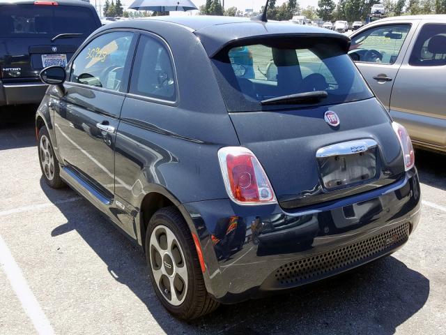 3C3CFFGE9HT550607 - 2017 FIAT 500 ELECTRIC  photo 3