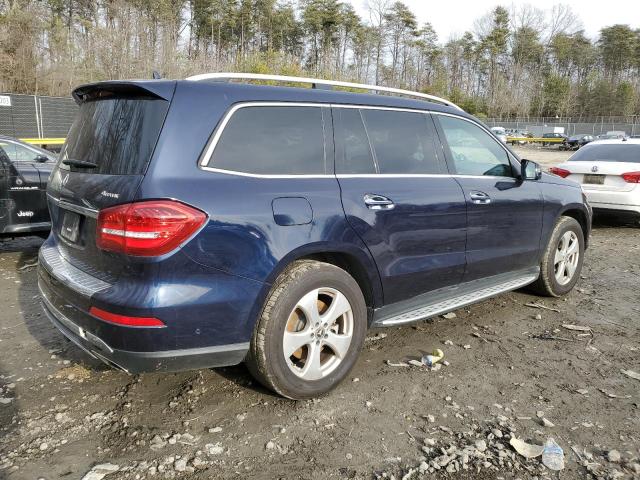 4JGDF6EE7KB222044 - 2019 MERCEDES-BENZ GLS 450 4MATIC BLUE photo 3