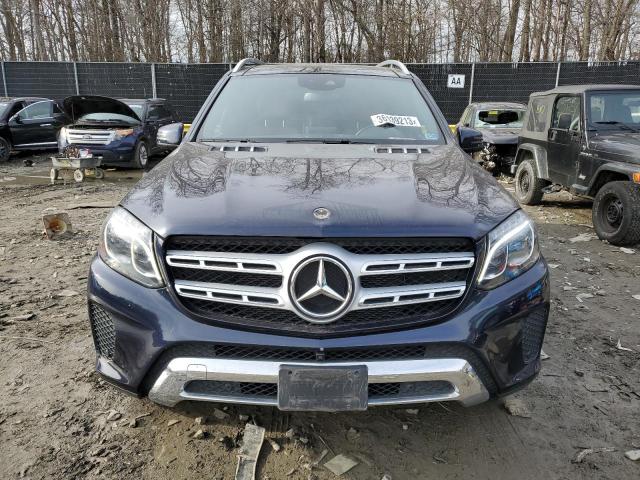 4JGDF6EE7KB222044 - 2019 MERCEDES-BENZ GLS 450 4MATIC BLUE photo 5