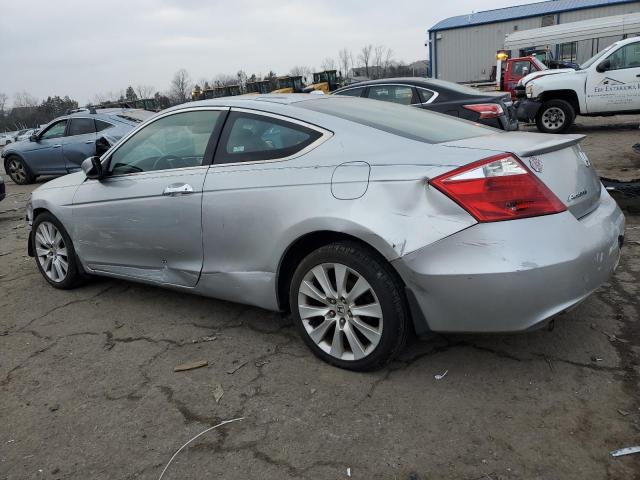 1HGCS22899A000321 - 2009 HONDA ACCORD EXL SILVER photo 2