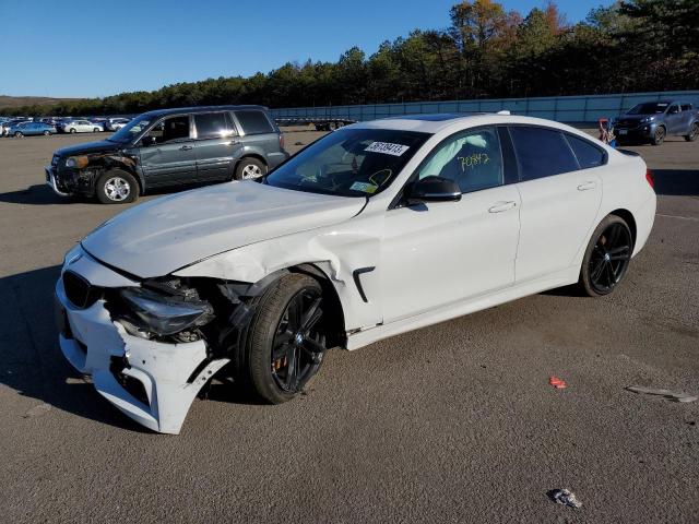 WBA4J5C51JBF06851 - 2018 BMW 440I GRAN COUPE WHITE photo 1