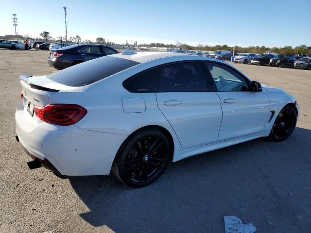 WBA4J5C51JBF06851 - 2018 BMW 440I GRAN COUPE WHITE photo 3